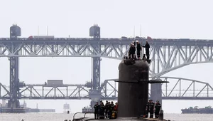 Miniatura: Drony nad bazą atomowych okrętów...