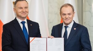 Miniatura: Tusk odpowiada na zaproszenie prezydenta....