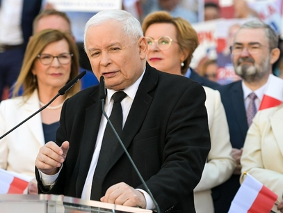 Miniatura: Kaczyński: Wybory z 15 października były...
