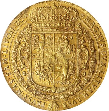 80 dukat&oacute;w Zygmunta III&nbsp;Wazy -&nbsp;rewers