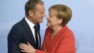 Miniatura: Tusk spotkał się z Merkel w Berlinie