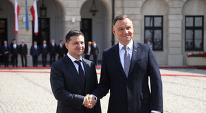 Miniatura: "Zełenski gotów jest na kompromis z Polską"