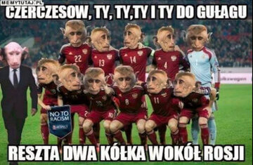 Rosja przegrała z Chorwacją. Memy 