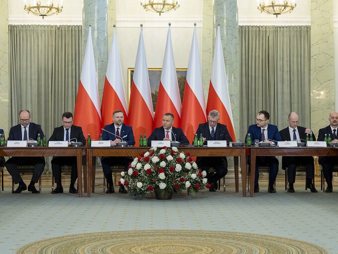 Posiedzenie Rady Bezpieczeństwa Narodowego pod&nbsp;przewodnictwem prezydenta Karola Nawrockiego