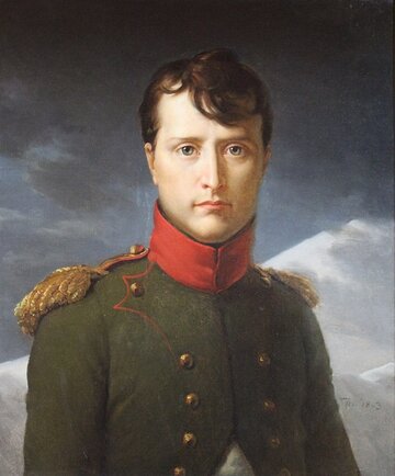 Napoleon Bonaparte jako konsul, mal. Fran&ccedil;ois G&eacute;rard