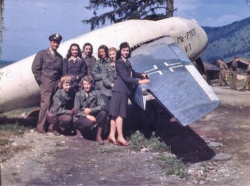 Zdobyty przez Aliant&oacute;w prototyp P.1101 V1