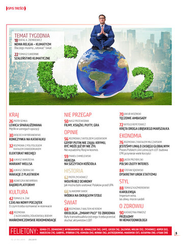 Spis treści tygodnik "Do&nbsp;Rzeczy" nr 29