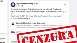Miniatura: Facebook usuwa informacje Białego Kruka o...