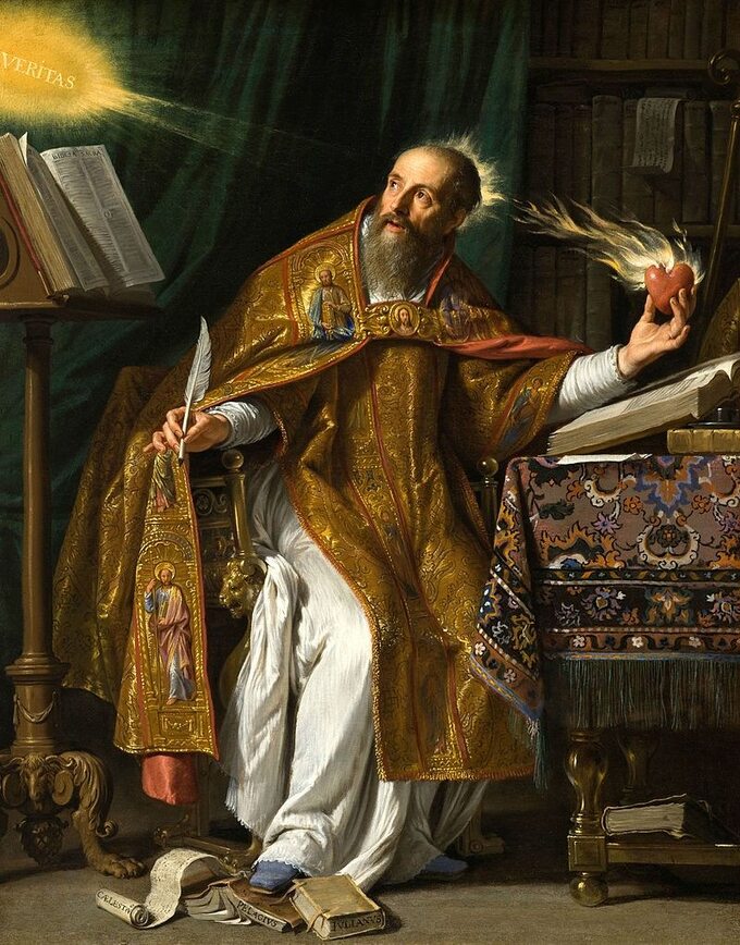 Św. Augustyn na obrazie Philippe’a de Champaigne