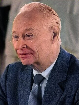 Alexander Dubček. Zdjęcie z 1990 roku
