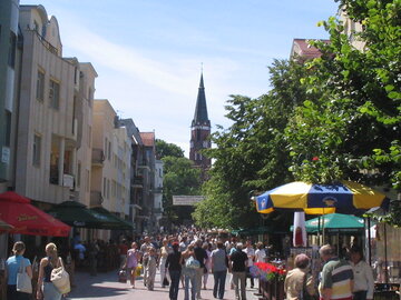 Ulica Bohaterów Monte Cassino znajduje się w: