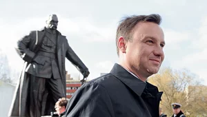 Miniatura: Polski prezydent Andrzej Duda