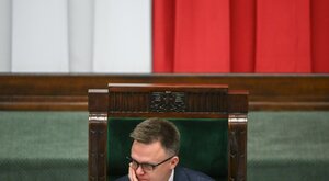 Miniatura: Hołownia zachowa fotel marszałka? Dwaj...