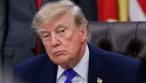 Miniatura: Trump zapytany o bazę wojsk USA w Polsce....
