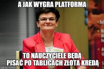 Strajk nauczycieli - memy 