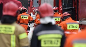 Miniatura: Ogromny pożar na Pomorzu. Apel do mieszkańców