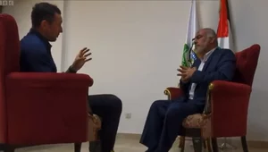 Miniatura: Rzecznik Hamasu przerwał wywiad po pytaniu...