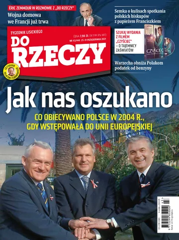 Tygodnik Do Rzeczy 43/2021 - Okładka 