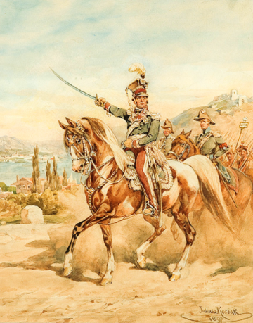 "Marsz, marsz Dąbrowski", obraz Juliusza Kossaka z&nbsp;1897&nbsp;r.