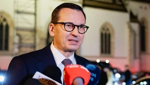 Miniatura: "A rządzą tylko tydzień". Morawiecki...