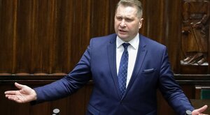 Miniatura: Burza w Sejmie. Czarnek: Przegracie...