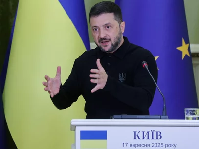 Miniatura: Skandaliczne groźby Zełenskiego. "Ktoś go...