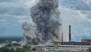 Miniatura: Potężna eksplozja w fabryce pod Moskwą....