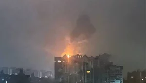 Miniatura: Nocny atak rakietowy. Rosjanie ostrzelali...