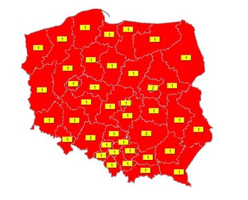 Podział mandat&oacute;w dla&nbsp;ruchu Kukiz'15