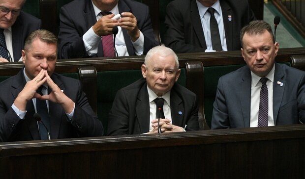Miniatura: PiS mocny w gębie