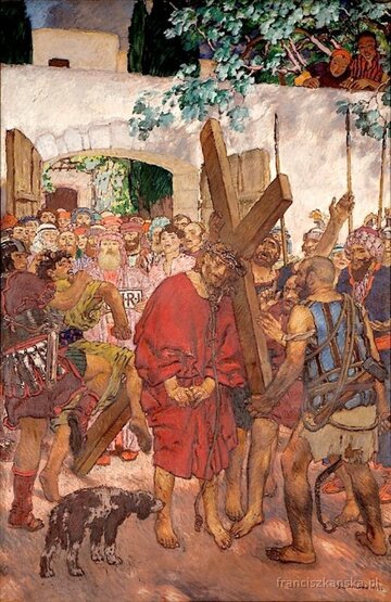 J&oacute;zef Mehoffer, Droga Krzyżowa. Stacja II