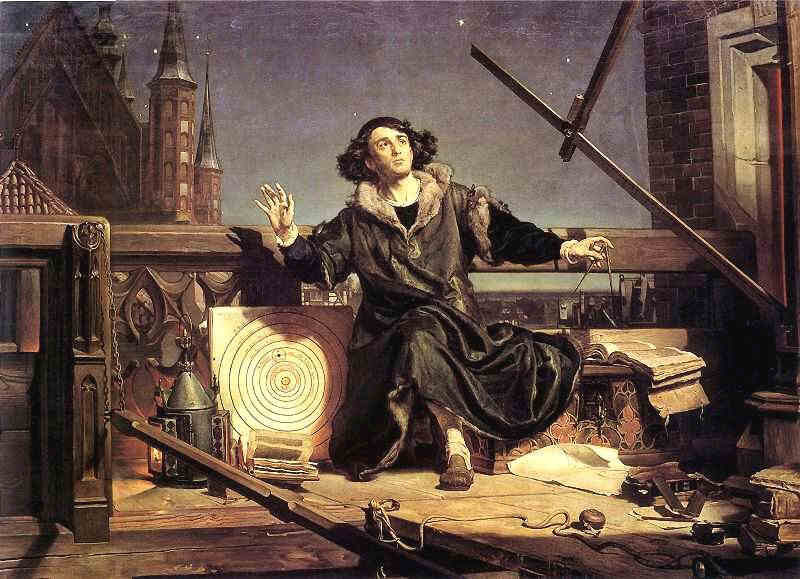 Jaki tytuł nosi obraz Jana Matejki ukazujący Mikołaja Kopernika?