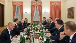 Miniatura: Ważne spotkanie u prezydenta. "Jest to...