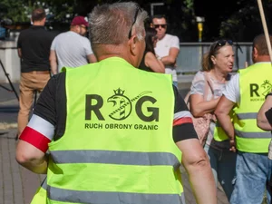Miniatura: Przedstawiciele Ruchu Obrony Granic...