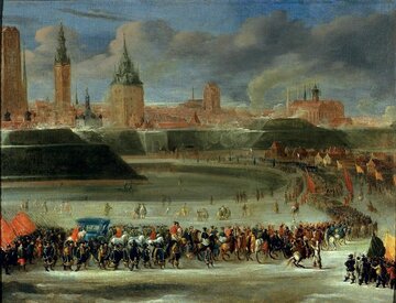 Bartholom&auml;us Milwitz, Wjazd orszaku kr&oacute;lowej Ludwiki Marii Gonzagi do&nbsp;Gdańska