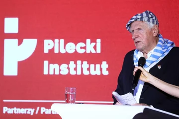 Stanisław Zalewski podczas inauguracji działalności pierwszego zagranicznego oddziału Instytutu Pileckiego 