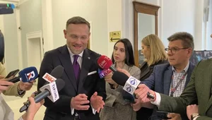 Miniatura: Bogucki starł się z reporterami TVN24 i...