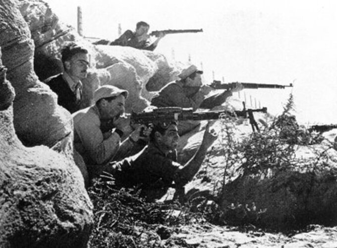 Izraelscy bojownicy z organizacji Hagana, 1947 rok