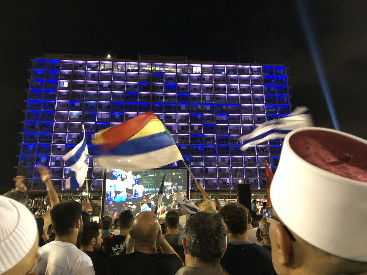 Demonstracja w Tel Awiwie 