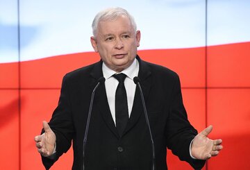 Prezes PiS Jarosław Kaczyński 