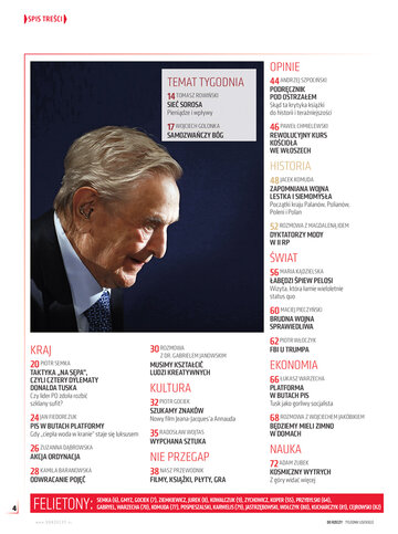 Spis treści "Do&nbsp;Rzeczy" nr 33