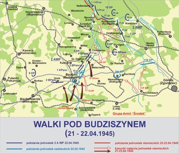 Walki pod&nbsp;Budziszynem 21 -&nbsp;22.04.1945