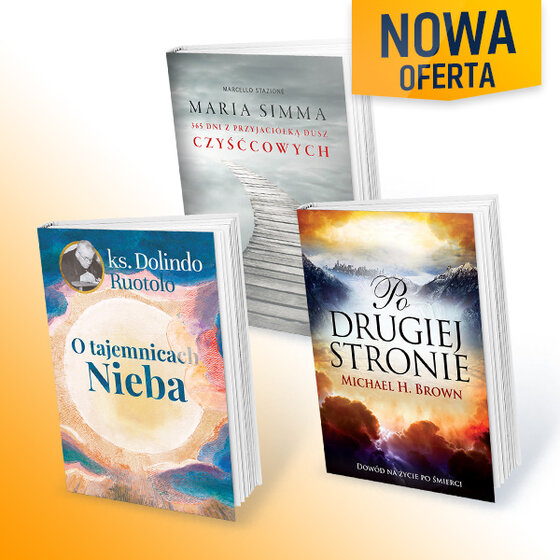 Oferta „Tajemnice nieba i życia po śmierci” – Roczna subskrypcja tygodnika Do Rzeczy + Historia Do Rzeczy z 3 ebookami „Po drugiej stronie”, „O tajemnicach Nieba”, „Maria Simma. 365 dni z przyjaciółką dusz czyśćcowych”.