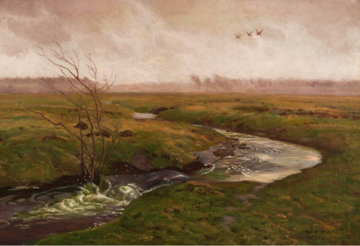 Józef Chełmoński, "Wiosna" 