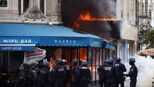 Miniatura: Francja w ogniu protestów. Setki...