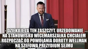 Memy po objęciu przez Szymona Hołownię funkcji marszałka Sejmu 