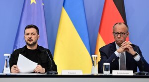 Miniatura: Niemcy porozumiały się z Ukrainą. Merz...