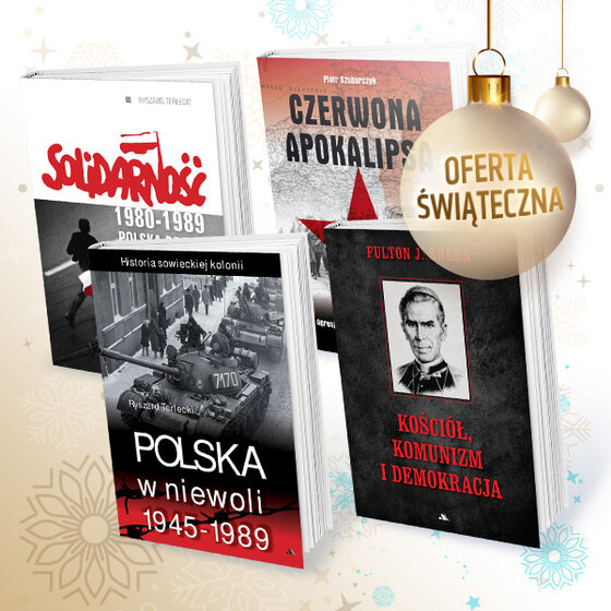 „Od niewoli do Solidarności” roczny pakiet subskrypcji: Do Rzeczy + Historia Do Rzeczy z 4 e-bookami „Solidarność 1980-1989. Polska droga do wolności”, „Polska w niewoli 1945-1989. Historia sowieckiej kolonii”,  „Czerwona apokalipsa”, „Kościół, komunizm i demokracja”.