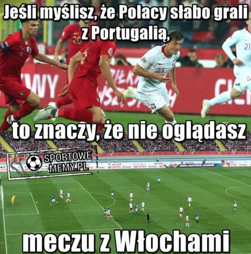 Memy po meczu Polska-Włochy 