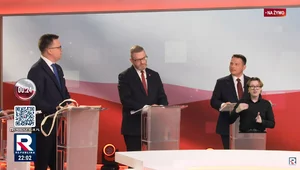 Miniatura: Ostre starcie Hołowni i Mentzena. "Proszę...